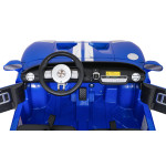 Elektrické autíčko Ford GT - dvojmiestne, modré